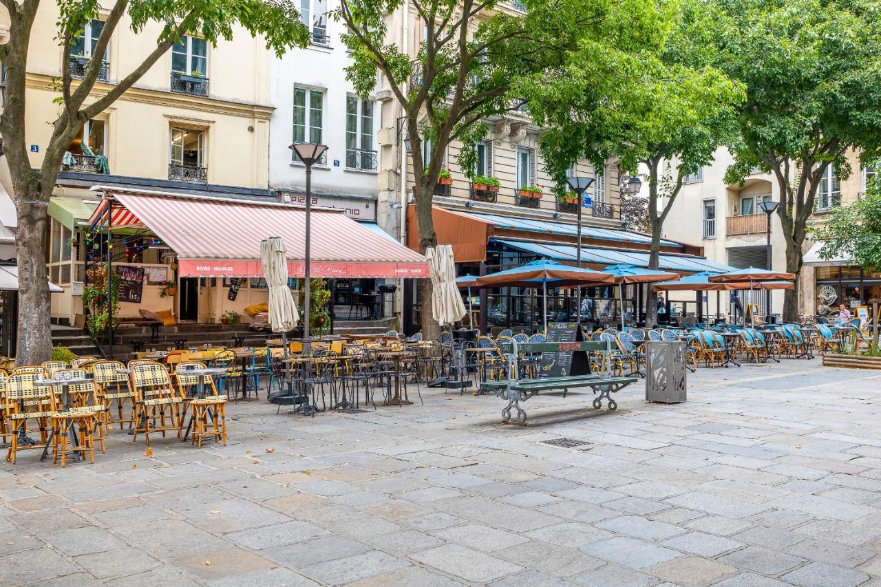 Holidaysinparis - Bourg Tibourg Ngoại thất bức ảnh
